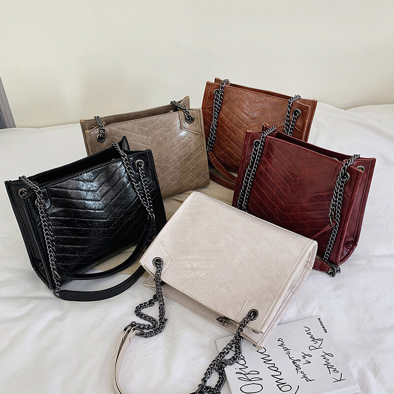 New Large Shoulder Bag Women Travel Bags Leather Pu Quailty Bag Female Luxury Handbags Women Bags Designer Sac A Main Femme
