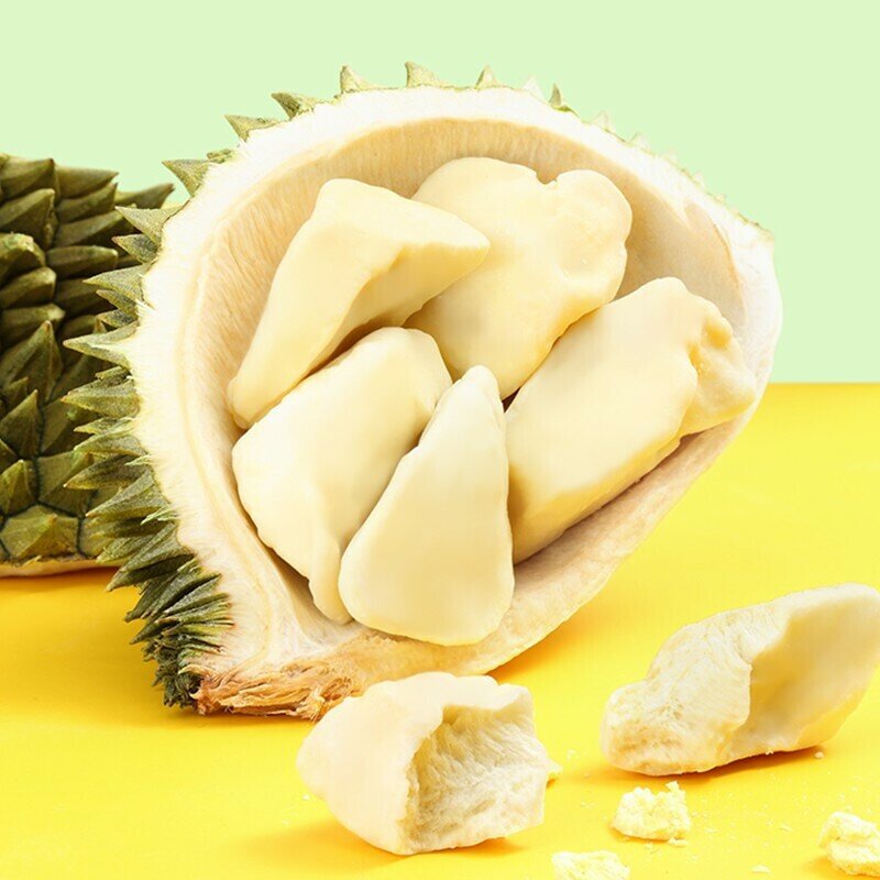 Durian Xi Shi Qiao Milch Geschreddert Durian Einfrieren Getrocknete