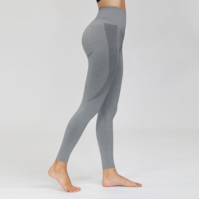 Leggings taille haute sans couture pour femmes, 13 couleurs, pantalon de Yoga, de Sport et d'entraînement, nouvelle collection