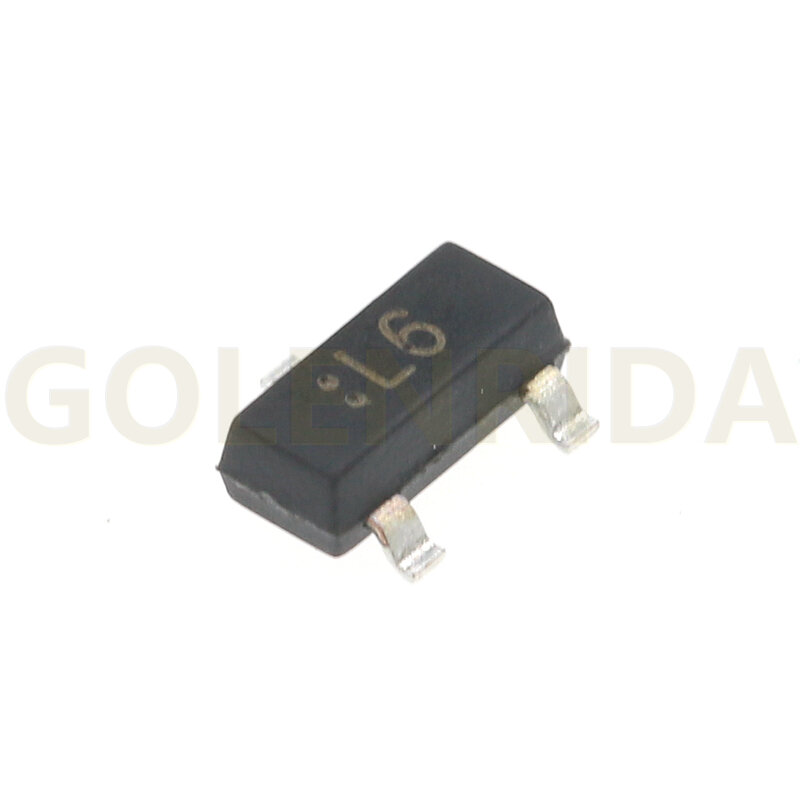 100 Stks/partij 2SC1623 L6 Sot-23 50V/0.1A Npn