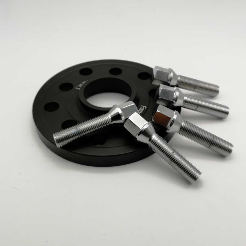 Acessórios de carro: adaptador de roda de alumínio para mercedes-benz, bmw, audi, separadores de roda, 5x112 com orifício central de 66.6. 1 peça