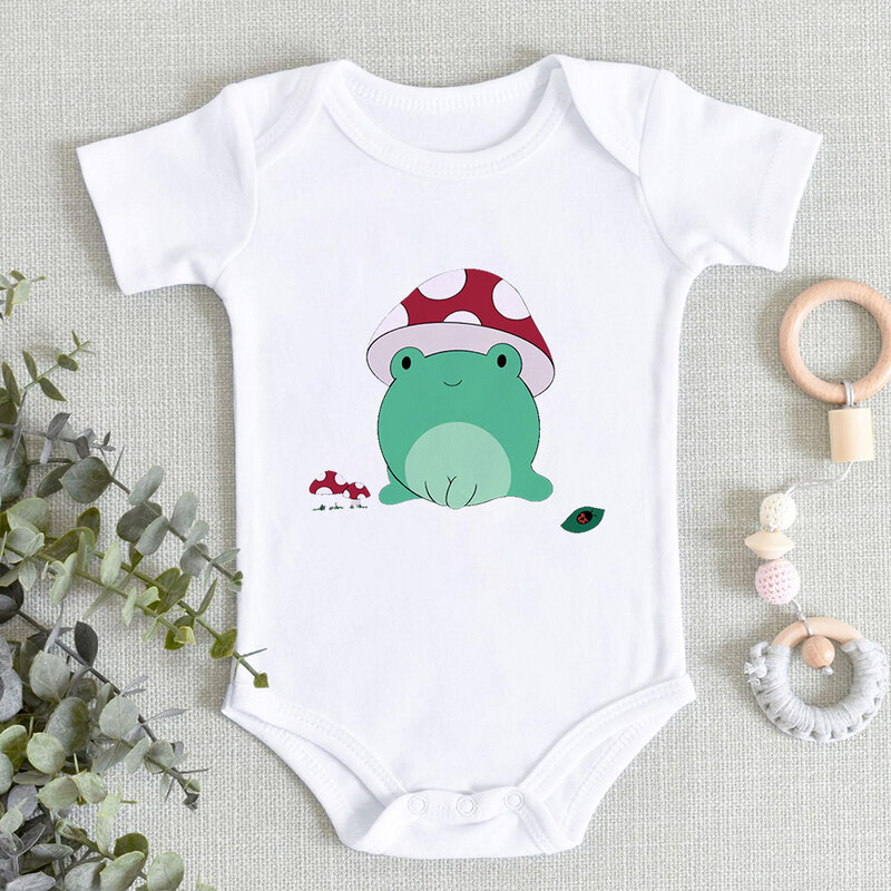 Aesthetic and Love Baby Girl Clothes Baby Boy Jumpsuit Infant Bodysuit Short Sleeve Outfits Sweet Style Toddler Wholesale Romper