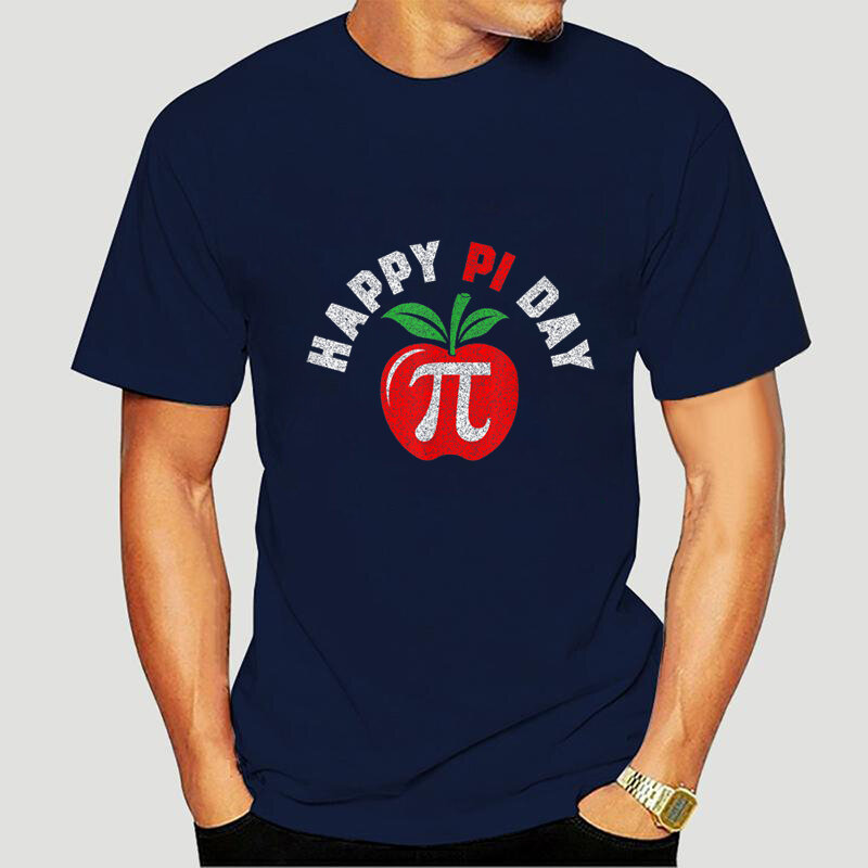 Мужская футболка высшего качества с забавным математическим геометрическим принтом, Повседневная Свободная Мужская футболка с круглым вы...
