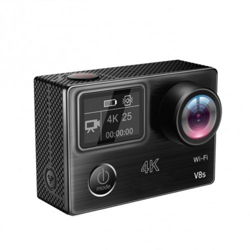 ترقية V8S Imx 117 الاستشعار الحقيقي 4K الرياضة عمل الكاميرا ، واي فاي عمل الكاميرا