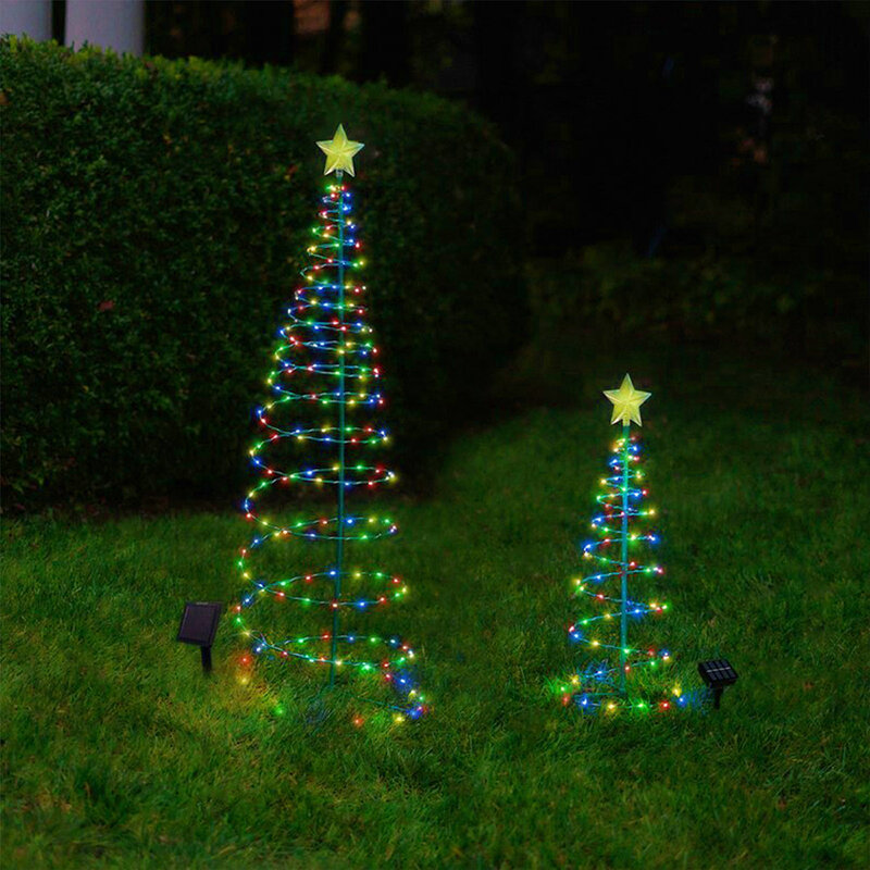 مصباح ليد سلسلة شجرة عيد الميلاد الديكور ضوء سلسلة الأبيض أو متعدد الألوان عطلة الديكور عيد الميلاد حديقة الديكور هدية