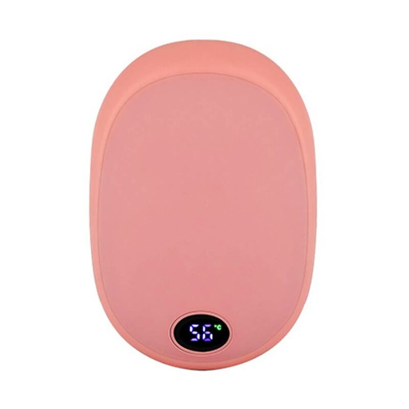 Chauffe-mains avec affichage numérique, 15000mah, chauffage Double face, contrôle de la température, chargeur USB, poche chauffante