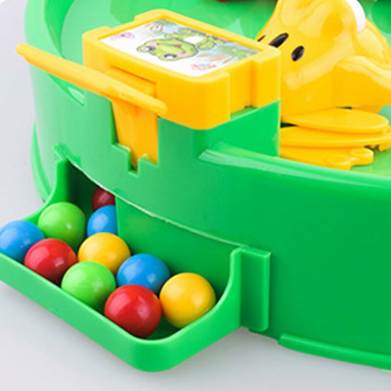 Divertente rana affamata giocattolo educativo giocattolo Desktop creativo gioco interattivo perline alimentazione giocattolo regalo per bambini giocattoli Puzzle per bambini