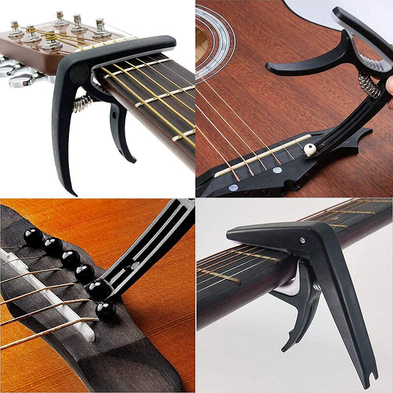 Kit d'accessoires de guitare 66 pièces, os de guitare, pour guitaristes et débutants