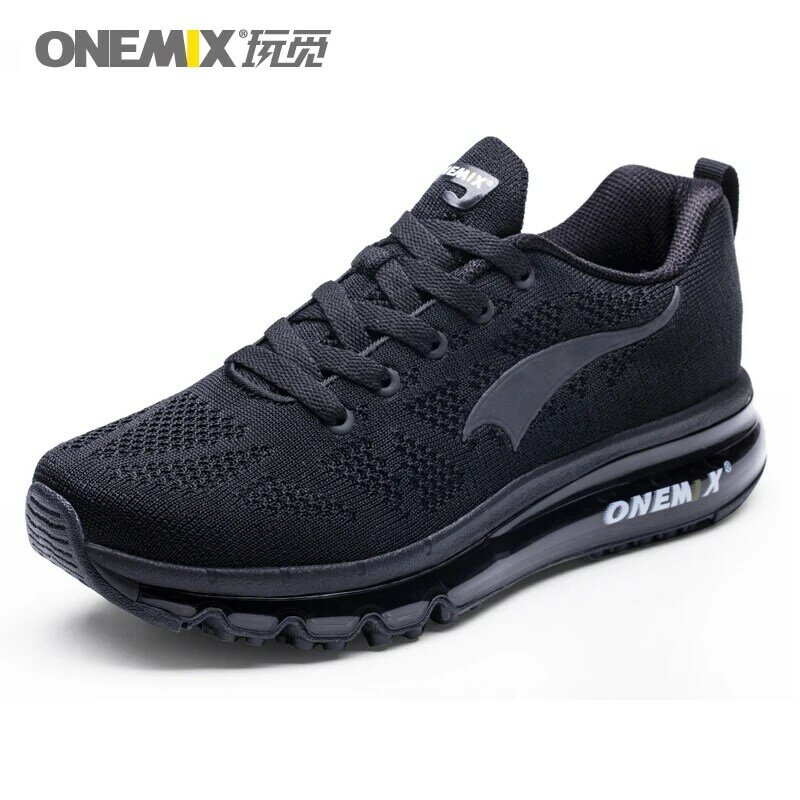 Onemix moda almofada de ar homens sapatos mulheres sapatos casuais esporte tênis sapatos baixos fora de inicialização