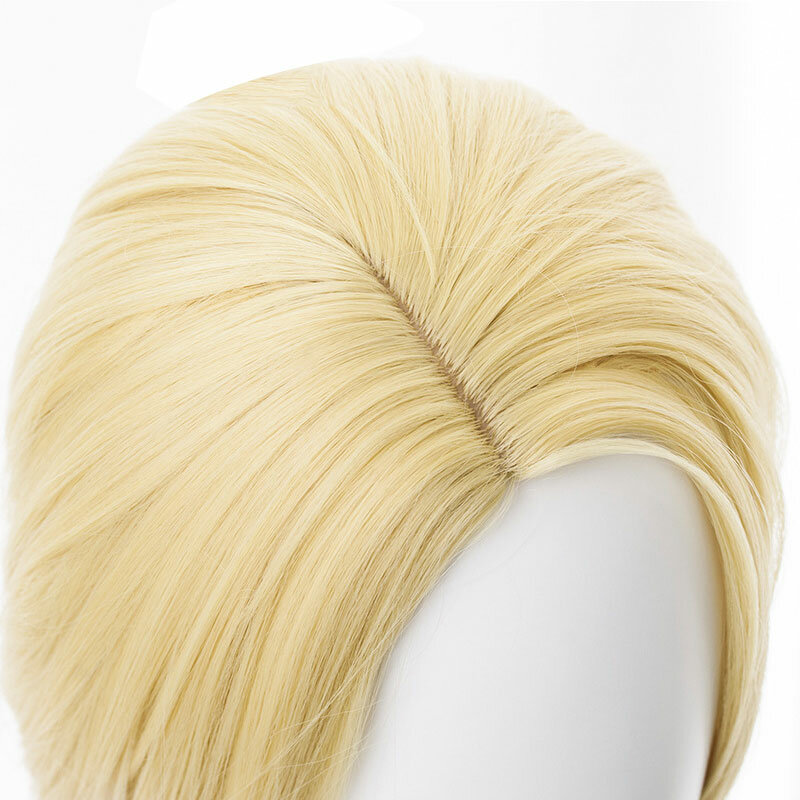 Zaplątani księżniczka 120cm 47 "prosto blond bardzo długa peruka do Cosplay roszpunka syntetyczne włosy Anime peruka + czapka z peruką