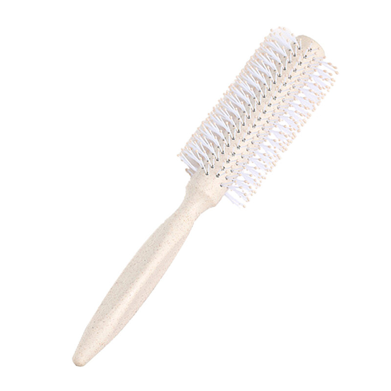 No Static Curling Round Styling Hairbrush For Smoothing Blow Drying Massage