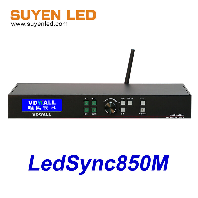 أفضل الأسعار مرحلة الأحداث HD LED معالج الفيديو VDWALL LedSync850M