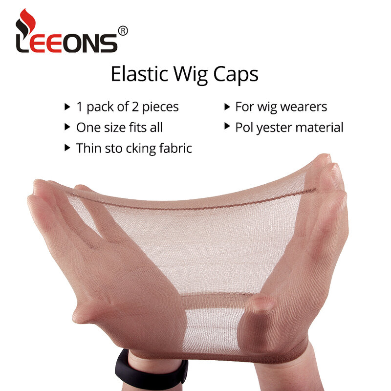 Wig Tool Sets 1Pcs Nylon Wig Caps And Waterproof Lace Glue New Non Slip Elastic Headband With Velcro For Women Making Wigs