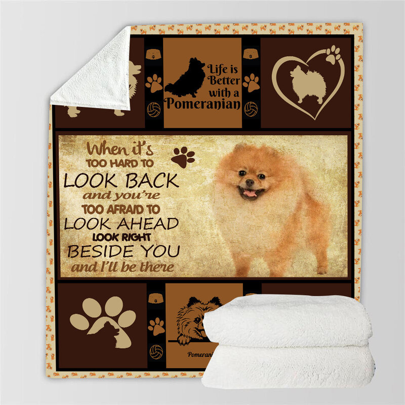 Life Is Better With A Pug Sherpa Blanket 3D printed Wearable Blanket Adults/kids Fleece Blanket Drop Shippng