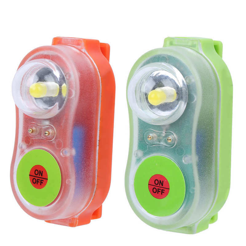 Life Vest Light Surfing Life Jacket LED Lithium Lamp Seawater Self-Lighting Life Saving Flashlight Conspicuous Attract Light