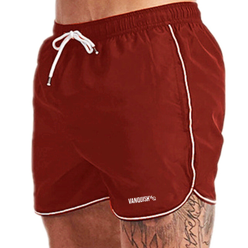 Muscle brother summer nuova linea di pantaloni sportivi ad asciugatura rapida ad assorbimento del sudore fitness running pantaloncini da uomo slim produttori di