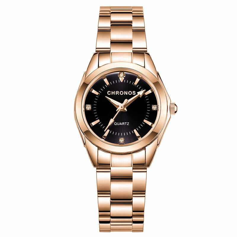 Relógios femininos de luxo rosa ouro strass aço inoxidável relógio de quartzo elegante vestido relógio de pulso das senhoras relogio feminino