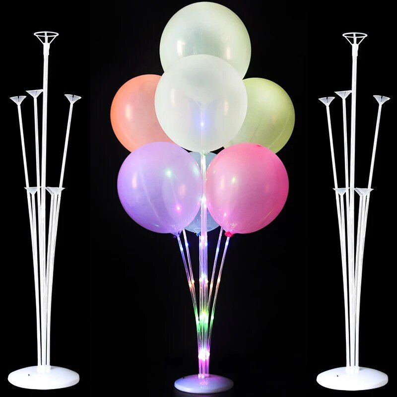 Palloncino tubo supporto per palloncini decorazione per matrimoni supporto per palloncini supporto per palloncini colonna giardino domestico decorazioni per feste di compleanno bambini adulti