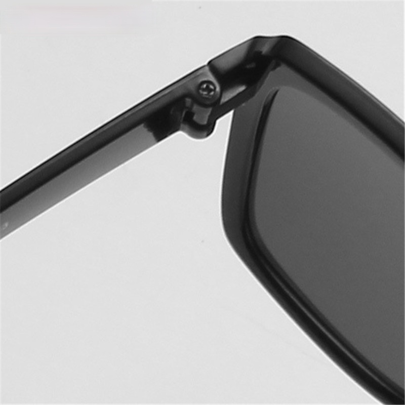 Óculos de sol quadrado gradiente uv400, óculos preto, feminino e masculino de luxo