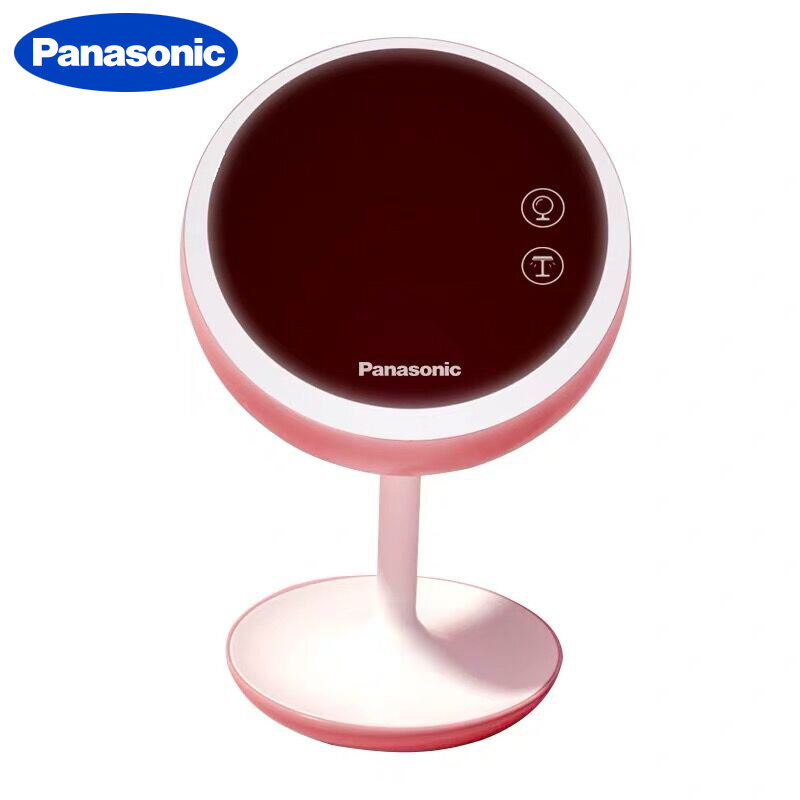 Panasonic-luz de led para espelho de maquiagem, luz natural, recarregável por usb, espelho touch screen, para beleza, lâmpada de maquiagem regulável