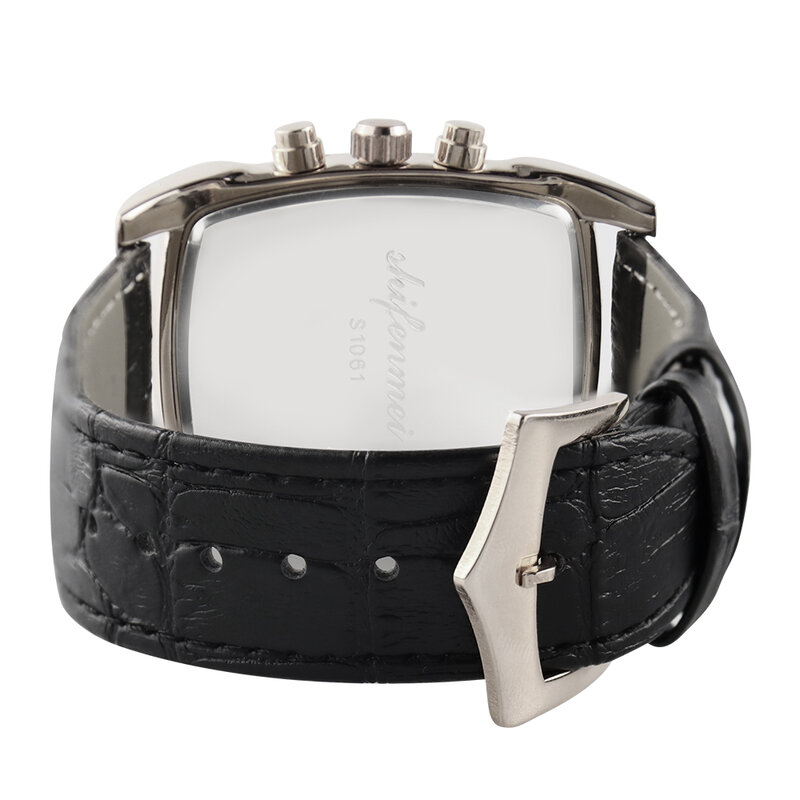 Shifenmei relógios dos homens moda relógio de pulso marca superior luxo à prova dwaterproof água esportes cronógrafo relógio de quartzo masculino