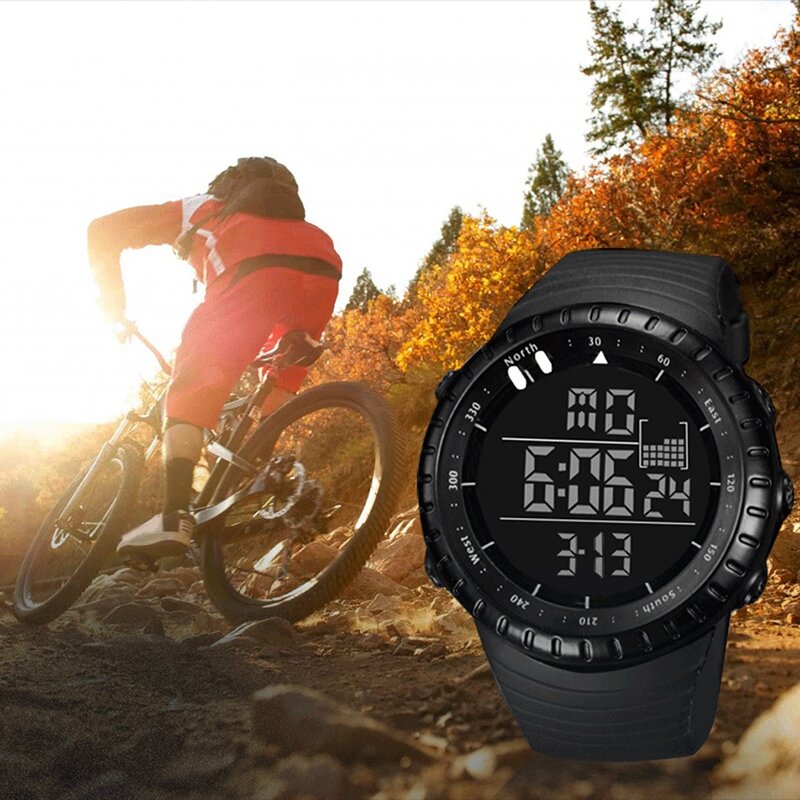 LED cyfrowe zegarki męskie luksusowe marki zegar elektroniczny duża tarcza męska wojskowe zegarki na rękę wodoodporny mężczyźni sport zegarek dla chłopców