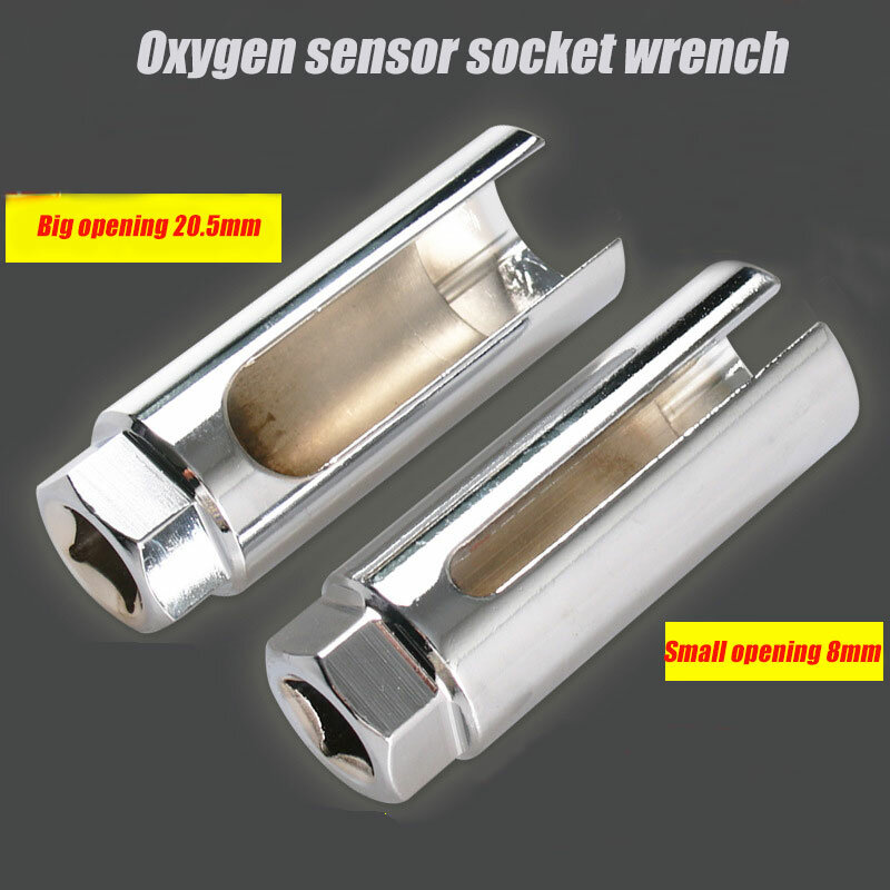 Sensor de oxígeno Universal para coche, herramienta especial de instalación para reparación y desmontaje, llave de tubo, 1/2