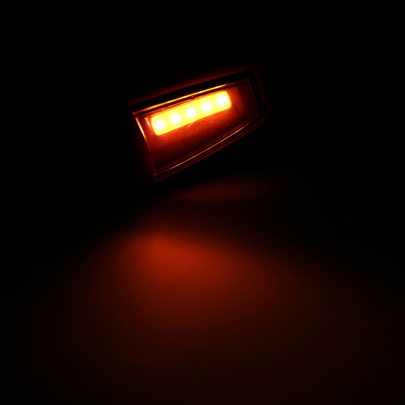 Minilinterna LED de bolsillo, luz de Clip de mano, 3 modos de luz, luz roja, verde, Blanca, para Camping y exteriores
