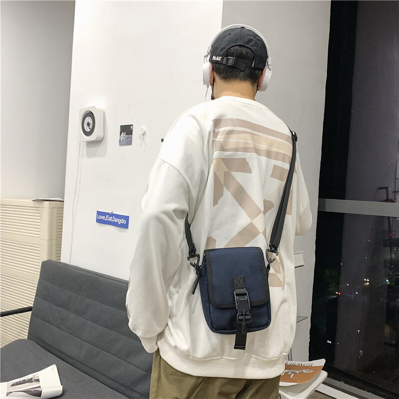 Сумка AOTTLA Мужская нейлоновая, саквояж на плечо, повседневный чемоданчик кросс-боди, дорожный мессенджер для подростков
