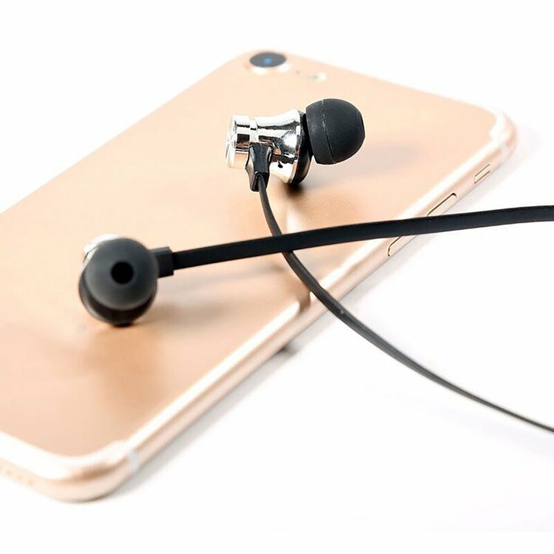 V 4,2 Magnetic Sports Kopfhörer für Handy, Drahtlose In-Ohr Kopfhörer mit Mic, Bluetooth und XT-11