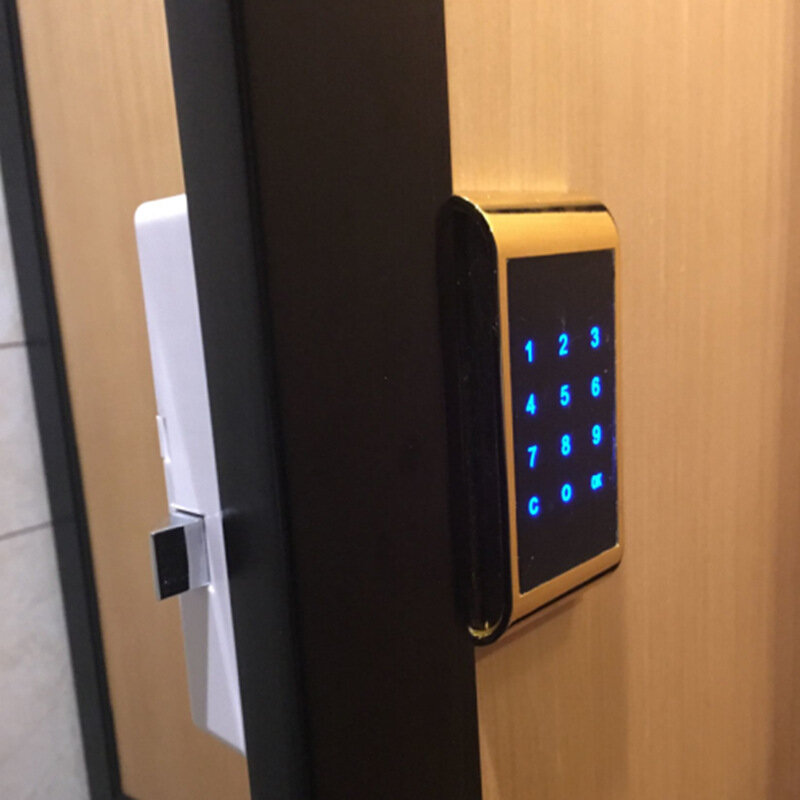 Bloqueio de código do armário do alarme da casa da segurança digital do acesso eletrônico da senha do teclado do toque anti-roubo