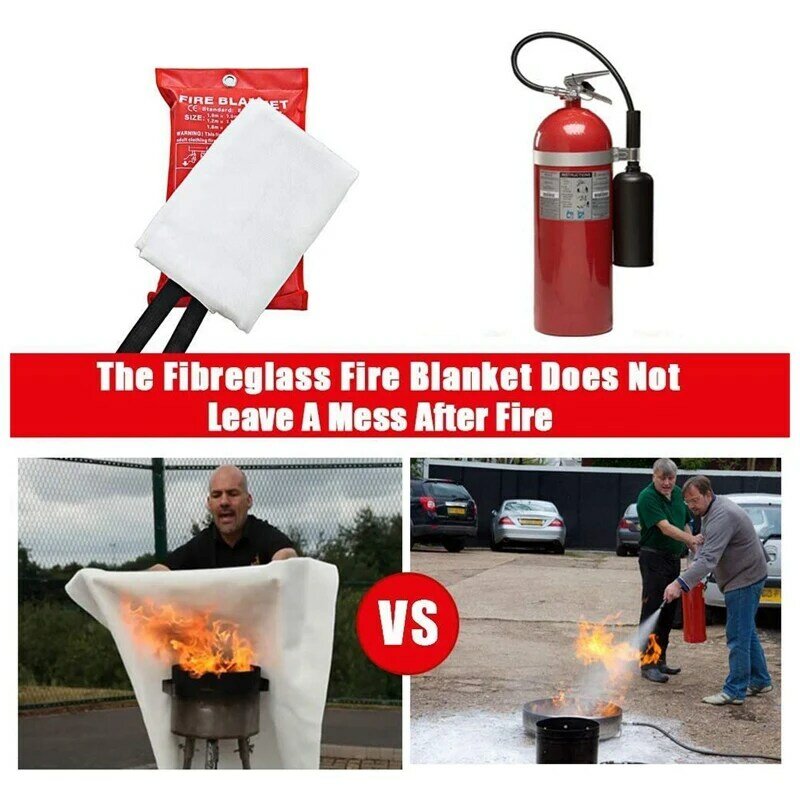 Fire-Extinguishing Blanket House Safety Fire Extinguisher Tent Marine Emergency Survival Shelter Safety Cover