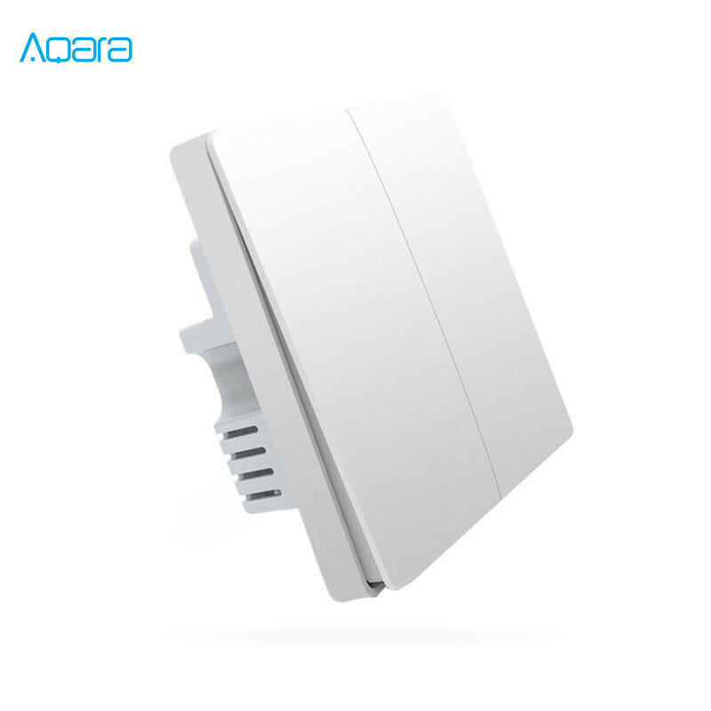 Aqara-Control de luz inteligente ZiGBee, dispositivo inalámbrico, interruptor de pared a través de teléfono inteligente con aplicación de casa inteligente, Original