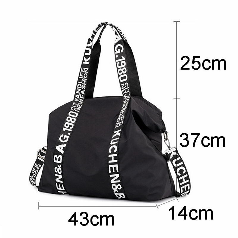 Nowa duża pojemność kobiet torba nylonowa torba podróżna na co dzień kobiet torebki skrzynki torba damska torba na ramię torebki kobiece