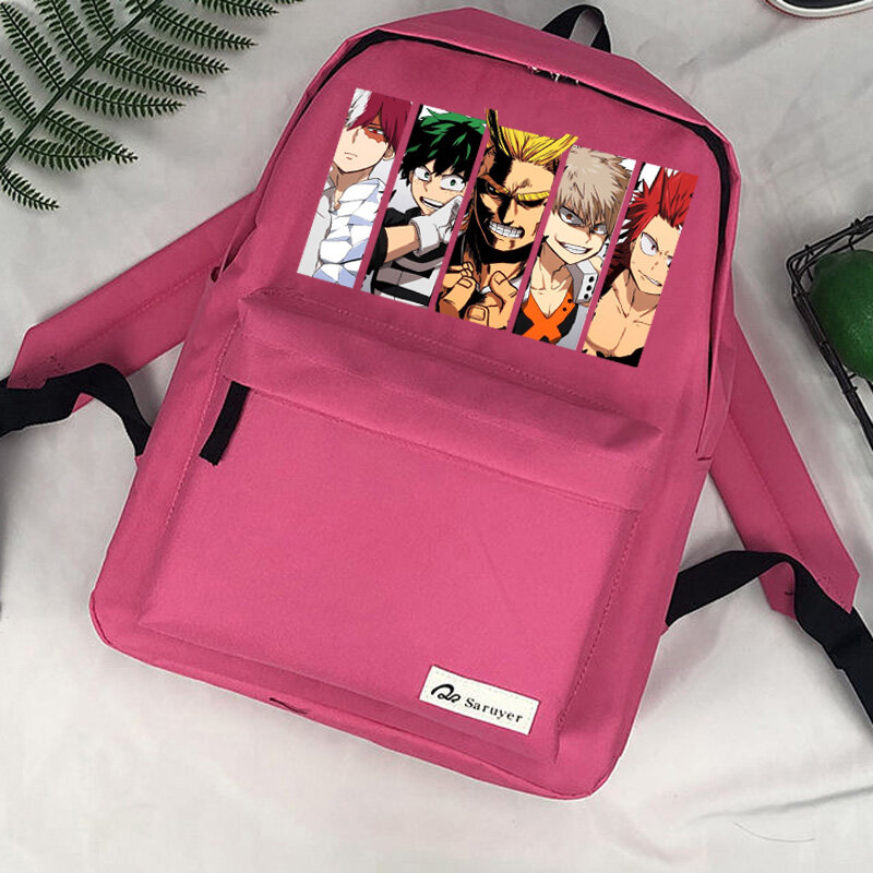 My Hero Academia Boku No Hero Academia Bakugou Todoroki bagpack mochilas laptop anime infantil tassen dames women backpack