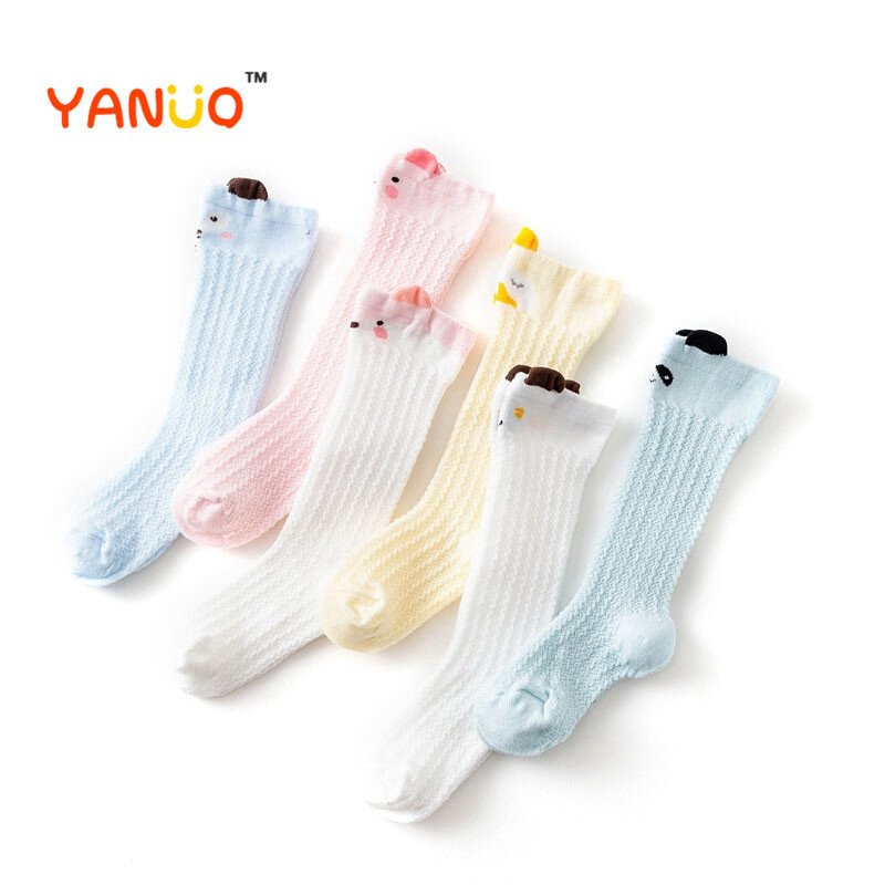 Ultra-thin Cute Animal Socks Baby Mosquito Socks Children's Socks Cartoon Breathable Socks