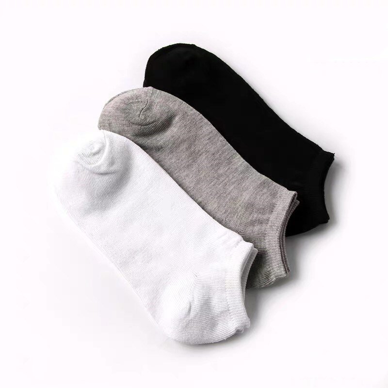 20pcs=10 Pairs/lot Spring Summer Women Cotton Ankle Short Socks  Low Cut Invisible Breathable Solid Color Boat Ankle Socks