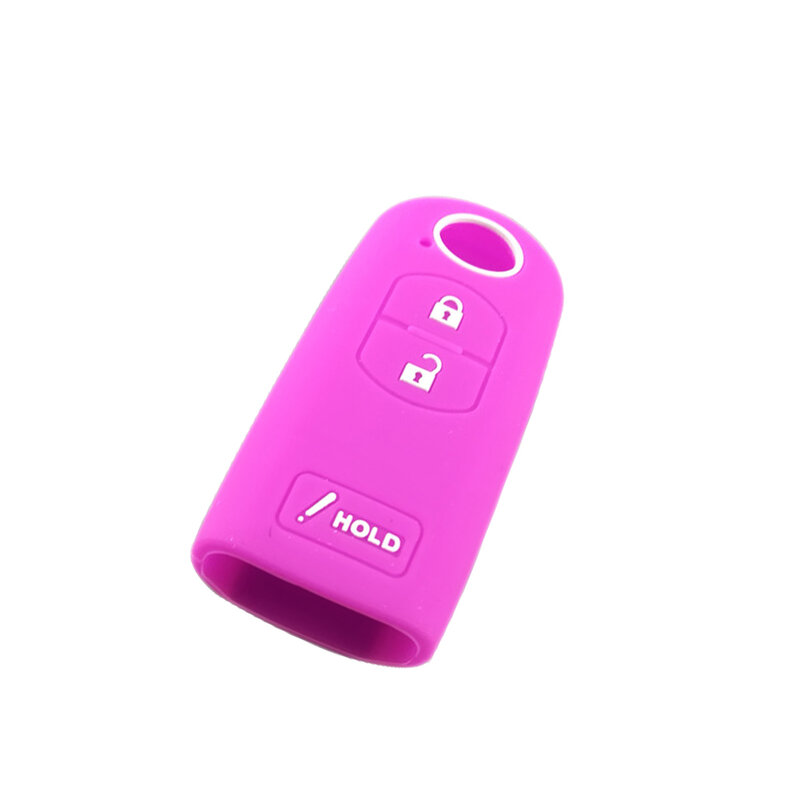 ForMazda-3 speed3 silicone fob pele chave capa protetor chave remoto keyless coolbestda silicone chave fob capa