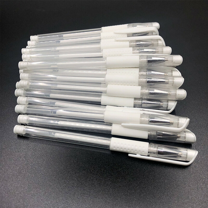 1 Buah Putih Eyebrow Marker Pen Aksesoris Tato Microblading Pena Tato Bedah Kulit Marker Pen untuk Make Up Permanen Perlengkapan