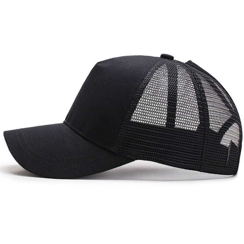 Regulowana siatkowa czapka z daszkiem sportowa czapka typu Trucker Mesh czapka z daszkiem tata kapelusz lato na świeże powietrze kapelusz przeciwsłoneczny wędkarstwo Camping czapka sportowa