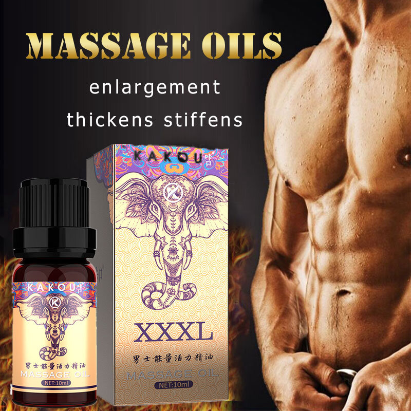 XXXL утолщение пениса мужское массажное масло для усиления эрекции мужской уход за здоровьем увеличитель пениса эфирное масло