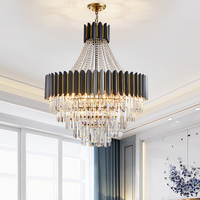 モダンなデザイン,装飾的な室内照明,装飾的なシーリングライトを備えた高級アートLEDシャンデリア