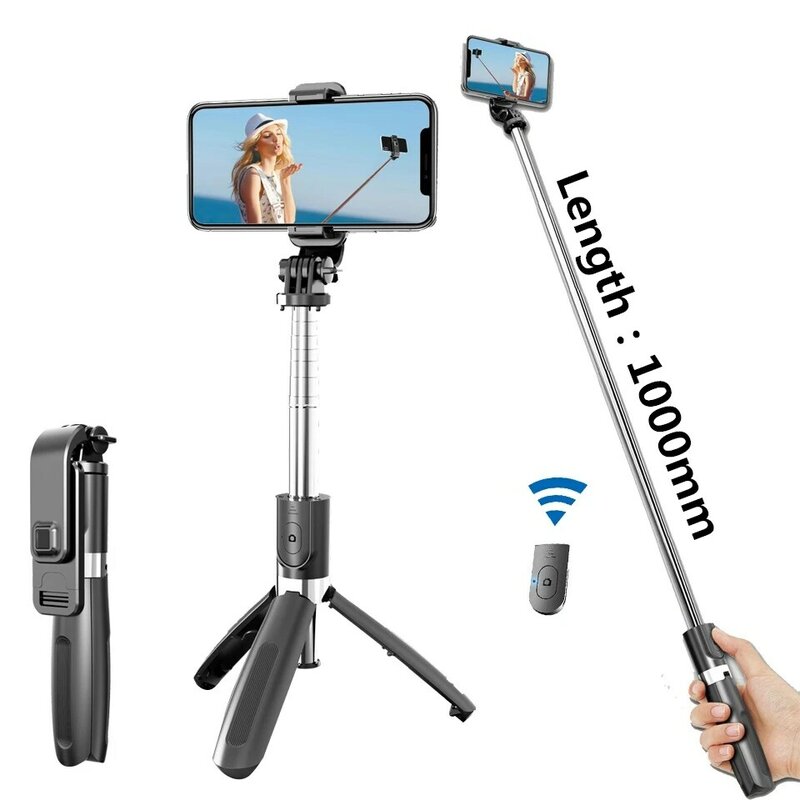 COOL DIER – perche à Selfie sans fil Bluetooth 4 en 1, monopode universel pour Smartphones Gopro et caméras d'action de sport