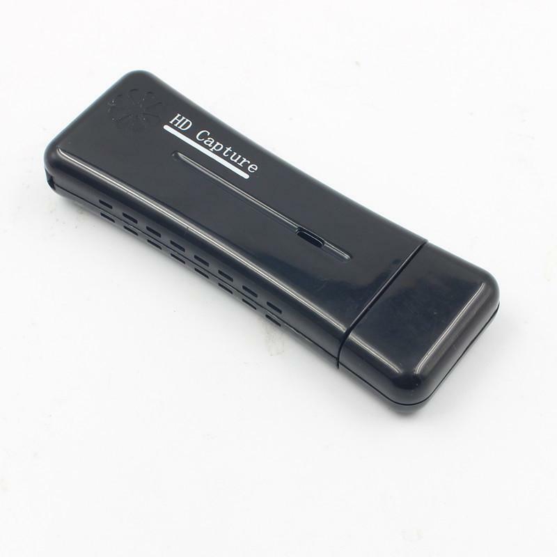 Tarjeta de captura de vídeo USB 2,0 para ordenador, Mini tarjeta de captura de vídeo HD de 1 vía, 1080P