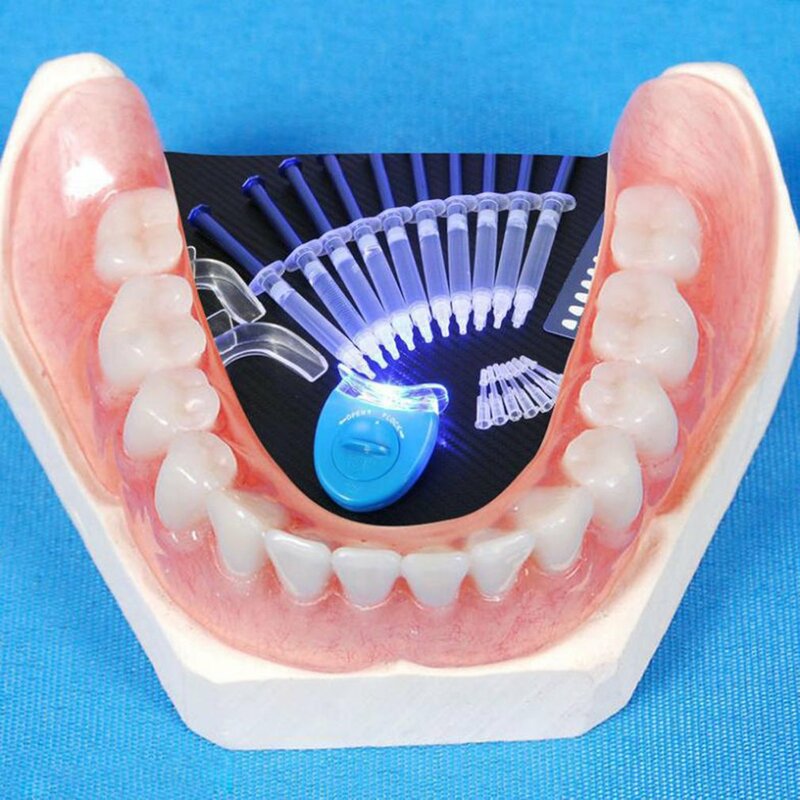 LAIKOU – Kit de blanchiment des dents, dentiste, 44% peroxyde, système buccal, Gel, outils dentaires