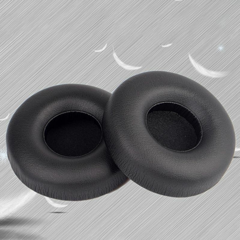 1 par negro almohadillas de oído taza cojín para AKG Y50 Y55 Y50BT Auriculares auriculares