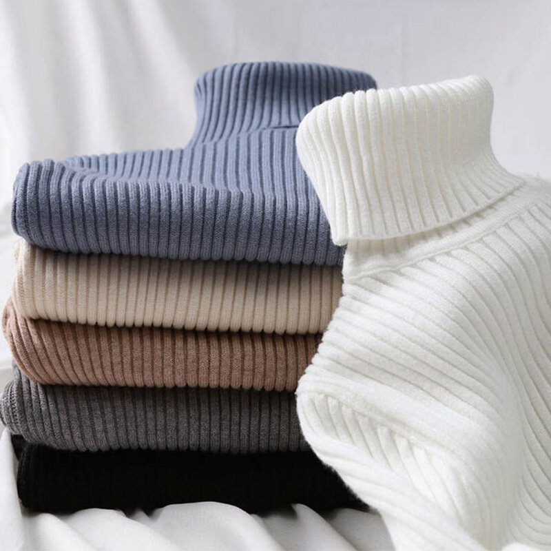 터틀넥 여성 스웨터 기본 긴 소매 탑 여성 풀오버 Bottoming Shirts 여성용 스웨터 가을 겨울 니트