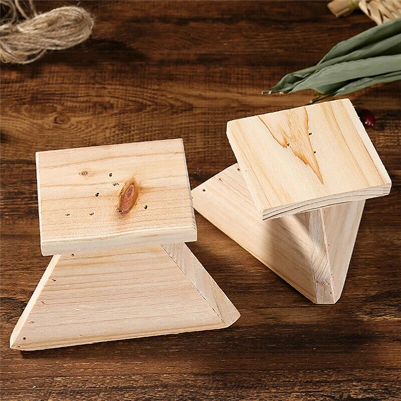 Molde de madeira triângulo para enrolar arroz, bolinho de massa zongzi, ferramentas para faça você mesmo, pudim e outros acessórios para cozinha