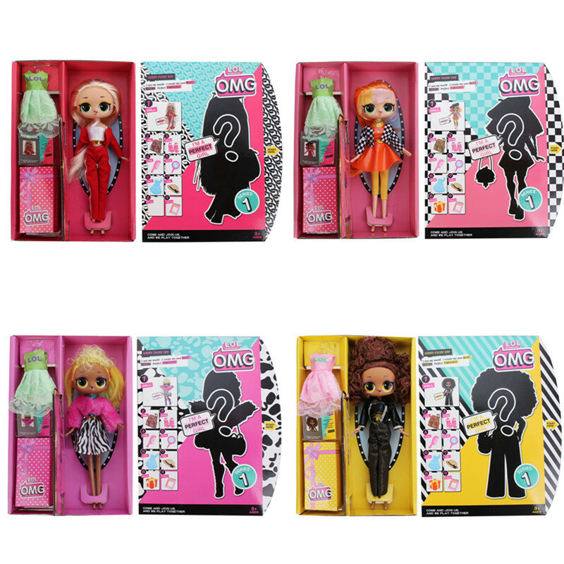 L O L. ¡Sorpresa! Lol dolls-Muñeca de pelo sorpresa Original, caja de persiana Manual artesanal, modelo de moda, juguete para niños, regalo