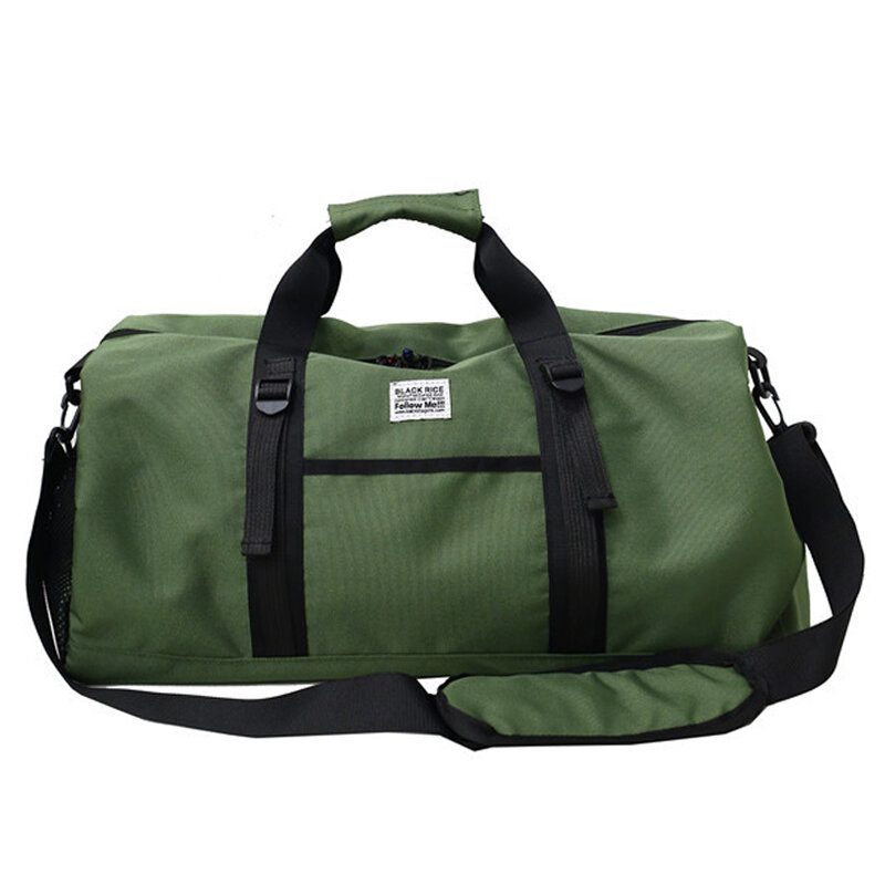 Outdoor Gym Bags Waterproof Oxford Sports Bag Men Women Training Fitness Travel Handbag Yoga Mat Bag Sac Sport Training Handbag
